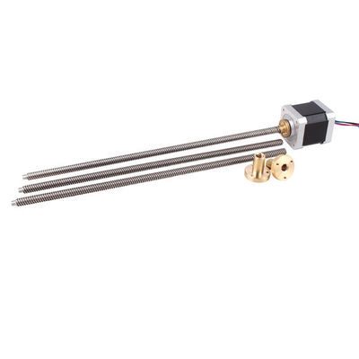 Nema linear externo 17 5.5kg do Nema 8 do motor deslizante. Impressora do Cm 3d