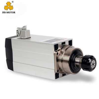 O ar do motor 6kw Er32 do eixo do torno do Cnc da máquina de trituração Gdz120x103-6 refrigerou o tipo quadrado